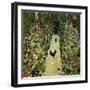 Garden with Chickens, 1916-Gustav Klimt-Framed Giclee Print