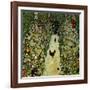 Garden with Chickens, 1916-Gustav Klimt-Framed Giclee Print