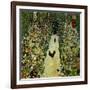 Garden with Chickens, 1916-Gustav Klimt-Framed Giclee Print