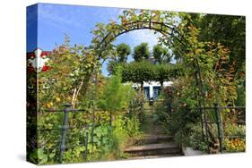 Garden with Country House in the Urban District of Blankenese, Hamburg, Germany-null-Stretched Canvas