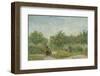 Garden with Courting Couples: Square Saint-Pierre, 1887-Vincent van Gogh-Framed Art Print