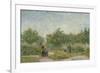 Garden with Courting Couples: Square Saint-Pierre. 1887-Vincent van Gogh-Framed Giclee Print