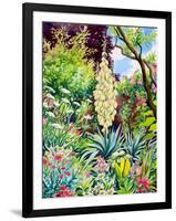 Garden with Flowering Yucca-Christopher Ryland-Framed Giclee Print