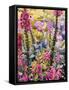 Garden with Foxgloves-Christopher Ryland-Framed Stretched Canvas