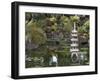 Garden with Koi, Kauai, Hawaii, USA-Savanah Stewart-Framed Photographic Print