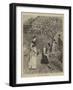 Garden Work in June, Bedding Out-null-Framed Giclee Print