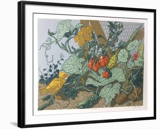 Garden-Jack Beal-Framed Limited Edition