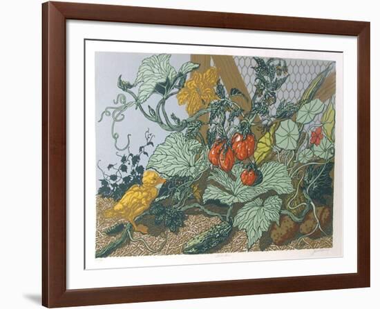 Garden-Jack Beal-Framed Limited Edition