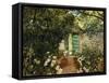 Garden-Eliseu Meifren y Roig-Framed Stretched Canvas