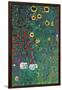 Garden-Gustav Klimt-Framed Art Print