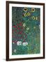 Garden-Gustav Klimt-Framed Art Print