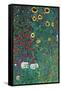 Garden-Gustav Klimt-Framed Stretched Canvas
