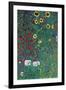 Garden-Gustav Klimt-Framed Art Print