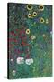 Garden-Gustav Klimt-Stretched Canvas