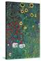 Garden-Gustav Klimt-Stretched Canvas