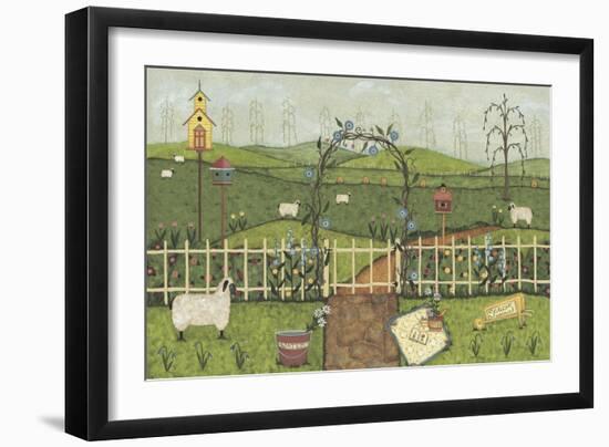Garden-Robin Betterley-Framed Giclee Print