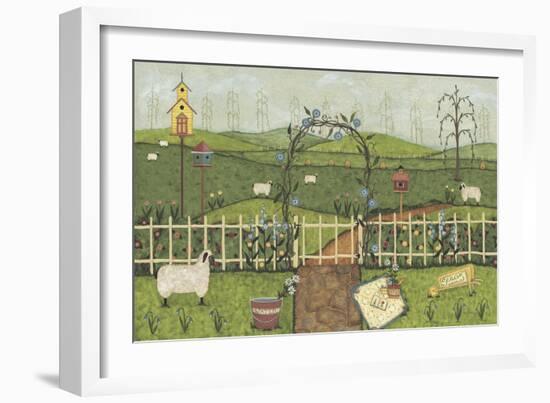 Garden-Robin Betterley-Framed Giclee Print