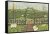 Garden-Robin Betterley-Framed Stretched Canvas