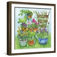 Garden-Wendy Edelson-Framed Giclee Print