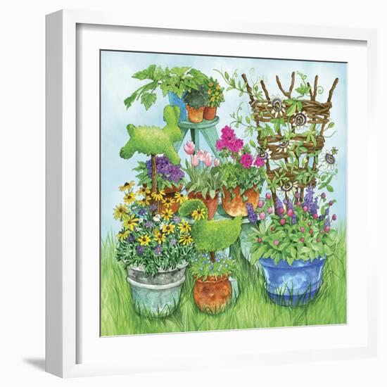 Garden-Wendy Edelson-Framed Giclee Print