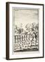 Gardener Hoeing, Pub. Erfurt in Thuringia, 1753-55-Christian Reicharts-Framed Giclee Print