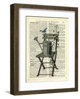 Gardener’s Chair-Marion Mcconaghie-Framed Art Print