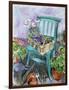 Gardener's Chair-Claire Spencer-Framed Giclee Print