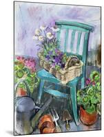 Gardener's Chair-Claire Spencer-Mounted Giclee Print