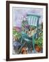 Gardener's Chair-Claire Spencer-Framed Giclee Print