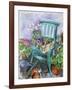 Gardener's Chair-Claire Spencer-Framed Giclee Print