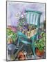 Gardener's Chair-Claire Spencer-Mounted Giclee Print