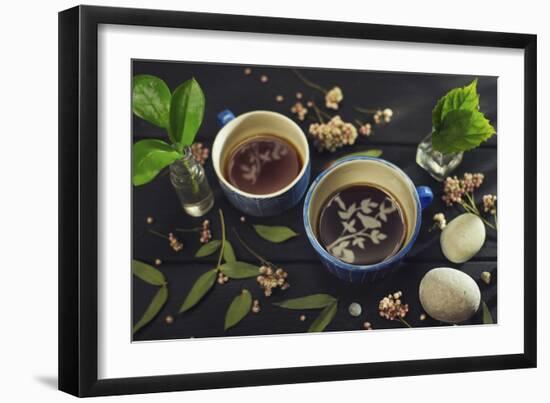 Gardener's Tea-Dina Belenko-Framed Giclee Print