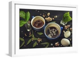 Gardener's Tea-Dina Belenko-Framed Giclee Print