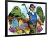 Gardener-English School-Framed Giclee Print