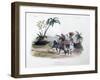 Gardeners, 1828-Marlet et Cie-Framed Giclee Print