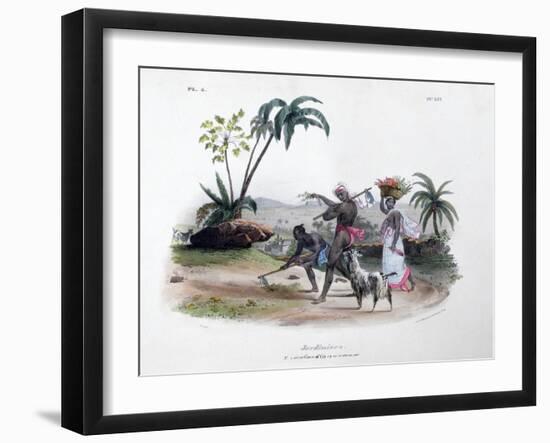 Gardeners, 1828-Marlet et Cie-Framed Giclee Print