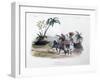 Gardeners, 1828-Marlet et Cie-Framed Giclee Print