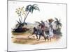 Gardeners Cultivating Vegetables, 1827-35-M.E. Burnouf-Mounted Giclee Print