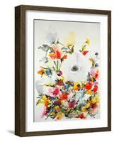 Gardenia 11-Karin Johannesson-Framed Art Print