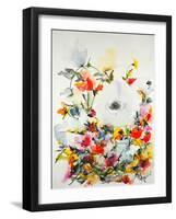 Gardenia 11-Karin Johannesson-Framed Art Print