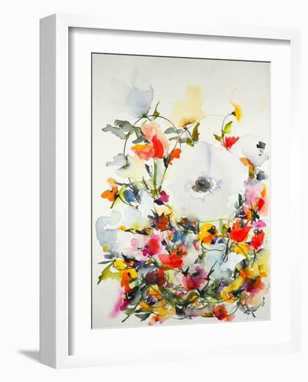 Gardenia 11-Karin Johannesson-Framed Art Print