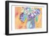 Gardenia and Hydrangea-Beverly Dyer-Framed Art Print