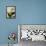 Gardenia Grunge I-Honey Malek-Framed Stretched Canvas displayed on a wall