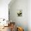 Gardenia Grunge I-Honey Malek-Stretched Canvas displayed on a wall