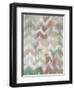 Gardenia Ikat I-Chariklia Zarris-Framed Art Print