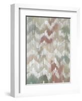 Gardenia Ikat I-Chariklia Zarris-Framed Art Print