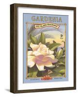 Gardenia-Kerne Erickson-Framed Art Print