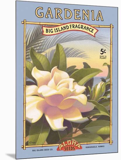 Gardenia-Kerne Erickson-Mounted Art Print