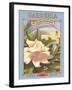 Gardenia-Kerne Erickson-Framed Art Print