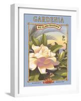 Gardenia-Kerne Erickson-Framed Art Print